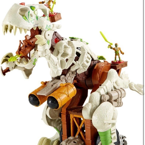 Imaginext Uptra T-Rex.π¦Missing a few accessories. Noted in pictures. Works! - Picture 14 of 17